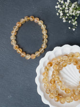 Citrine 8mm Round Bracelet — The Stone of Joy, Abundance & Life-Force Energy
