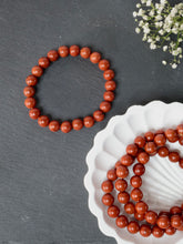Red Jasper 8mm Round Bracelet — The Stone of Strength, Stability & Emotional Grounding