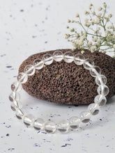 Clear Quartz 8mm Round Bracelet — The Stone of Clarity, Amplification & Pure Light
