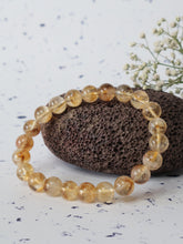 Citrine 8mm Round Bracelet — The Stone of Joy, Abundance & Life-Force Energy